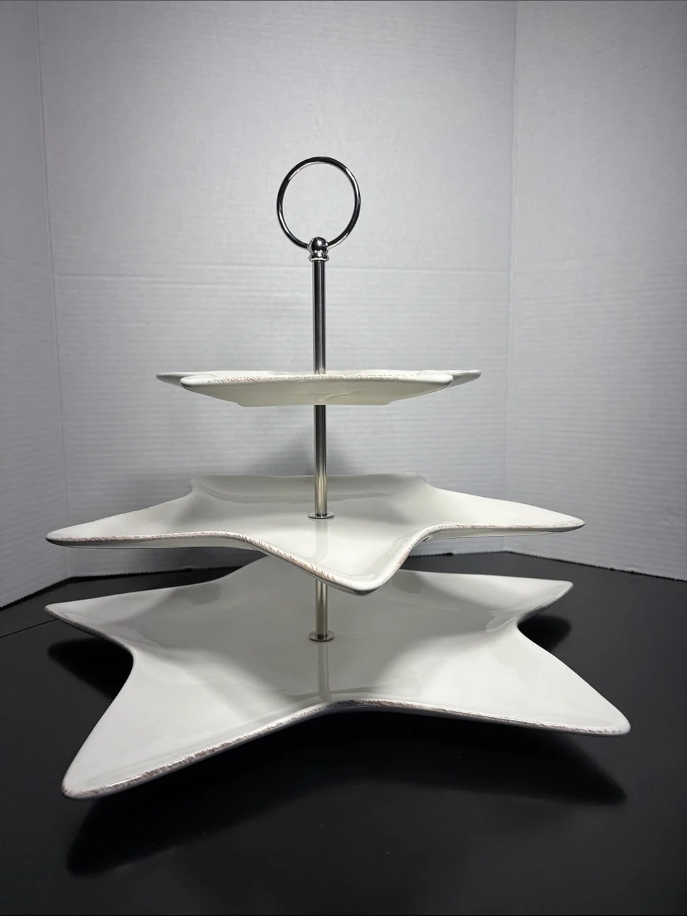 Pottery Barn Star Three Tiered Stand